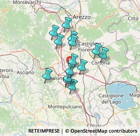 Mappa 52045 Foiano della Chiana AR, Italia (10.04929)