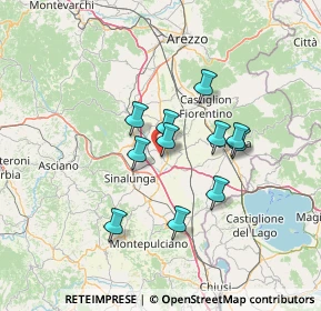 Mappa 52045 Foiano della Chiana AR, Italia (11.02091)