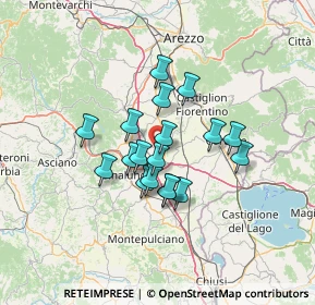 Mappa 52045 Foiano della Chiana AR, Italia (10.23056)
