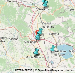 Mappa 52045 Foiano della Chiana AR, Italia (15.82455)
