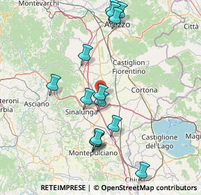 Mappa 52045 Foiano della Chiana AR, Italia (16.62929)