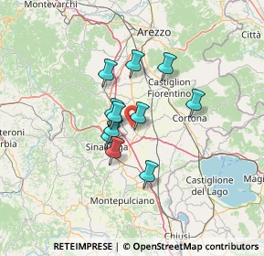 Mappa 52045 Foiano della Chiana AR, Italia (9.52182)