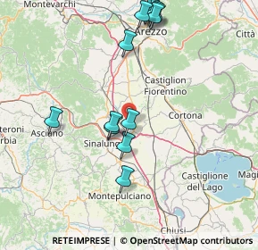 Mappa 52045 Foiano della Chiana AR, Italia (17.43154)