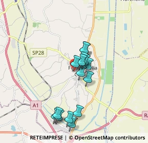 Mappa 52045 Foiano della Chiana AR, Italia (1.55933)