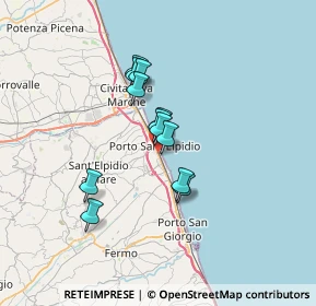 Mappa Via Andrea Doria, 63821 Porto Sant'Elpidio FM, Italia (5.03)