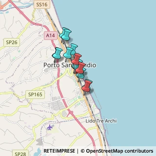 Mappa Via Andrea Doria, 63821 Porto Sant'Elpidio FM, Italia (1.02154)