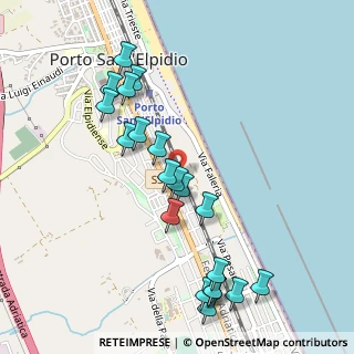 Mappa Via Andrea Doria, 63821 Porto Sant'Elpidio FM, Italia (0.563)
