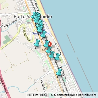 Mappa Via Andrea Doria, 63821 Porto Sant'Elpidio FM, Italia (0.4725)