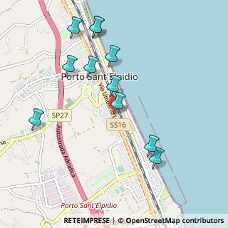 Mappa Piazza F.lli D'Angelo, 63821 Porto Sant'Elpidio FM, Italia (1.09545)