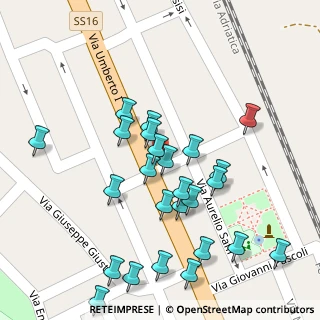 Mappa Piazza F.lli D'Angelo, 63821 Porto Sant'Elpidio FM, Italia (0.064)