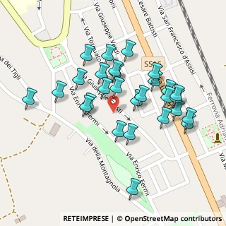 Mappa Via Giuseppe Giusti, 63821 Porto Sant'Elpidio FM, Italia (0.10714)