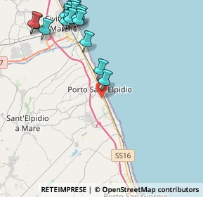 Mappa Via Italo Svevo, 63821 Porto Sant'Elpidio FM, Italia (5.78684)