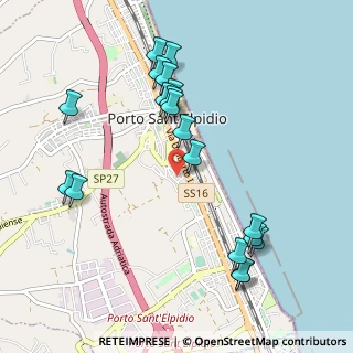 Mappa Via Enrico Fermi, 63821 Porto Sant'Elpidio FM, Italia (1.12526)