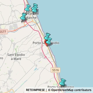 Mappa Via Italo Svevo, 63821 Porto Sant'Elpidio FM, Italia (5.41727)