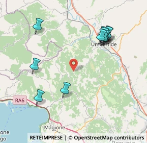 Mappa Loc. San Bartolomeo dei Fossi, 06019 Umbertide PG, Italia (8.91583)