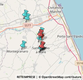 Mappa Sant'Elpidio A Mare, 63811 Sant'Elpidio a mare FM, Italia (2.31)