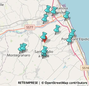 Mappa Sant'Elpidio A Mare, 63811 Sant'Elpidio a mare FM, Italia (3.78917)