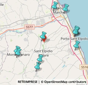 Mappa Sant'Elpidio A Mare, 63811 Sant'Elpidio a mare FM, Italia (5.16818)