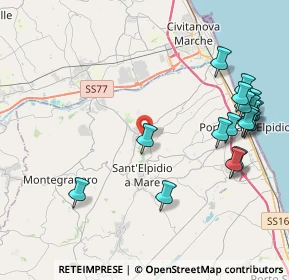 Mappa Sant'Elpidio A Mare, 63811 Sant'Elpidio a mare FM, Italia (5.03)