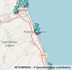Mappa Via G. Verdi, 63821 Porto Sant'Elpidio FM, Italia (5.43)