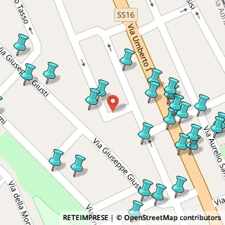 Mappa Via G. Verdi, 63821 Porto Sant'Elpidio FM, Italia (0.08889)