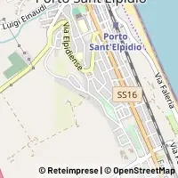 Karte Porto Sant'Elpidio