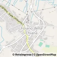Mapa Foiano della Chiana