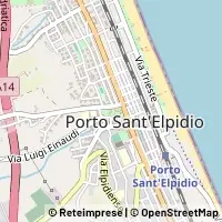 Kort Porto Sant'Elpidio