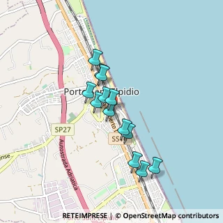 Mappa Via Guglielmo Oberdan, 63821 Porto Sant'Elpidio FM, Italia (0.70462)