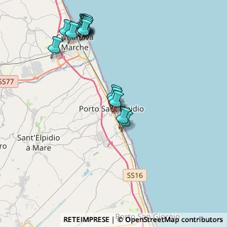 Mappa Via Guglielmo Oberdan, 63821 Porto Sant'Elpidio FM, Italia (4.70313)