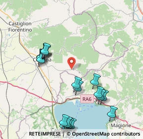 Mappa Località Montanare, 52044 Cortona AR, Italia (9.825)