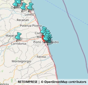 Mappa Via Don Sturzo, 63821 Porto Sant'Elpidio FM, Italia (17.13846)