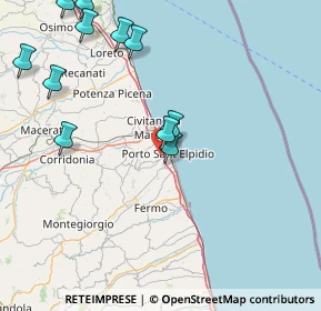 Mappa Via Don Sturzo, 63821 Porto Sant'Elpidio FM, Italia (21.04)
