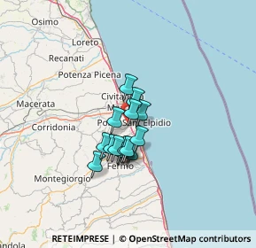 Mappa Via Don Sturzo, 63821 Porto Sant'Elpidio FM, Italia (8.46733)