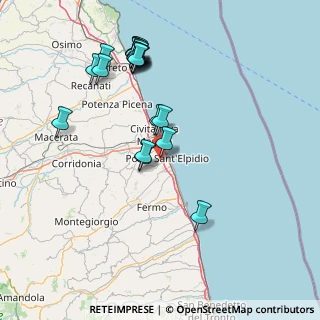 Mappa Via Don Sturzo, 63821 Porto Sant'Elpidio FM, Italia (16.8295)