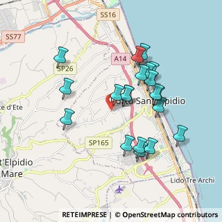 Mappa Via Don Sturzo, 63821 Porto Sant'Elpidio FM, Italia (1.7925)