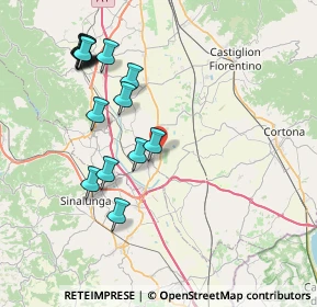 Mappa Via del Porto, 52045 Foiano della Chiana AR, Italia (8.82688)