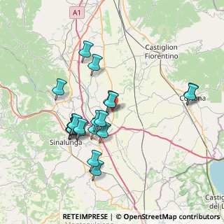 Mappa Via del Porto, 52045 Foiano della Chiana AR, Italia (7.288)