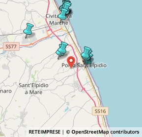 Mappa Via Don Luigi Sturzo, 63821 Porto Sant'Elpidio FM, Italia (4.32438)