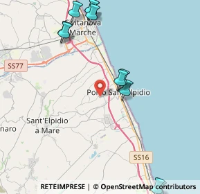 Mappa Via Don Luigi Sturzo, 63821 Porto Sant'Elpidio FM, Italia (5.33091)