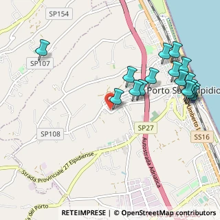 Mappa Via Don Luigi Sturzo, 63821 Porto Sant'Elpidio FM, Italia (1.23)