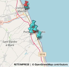 Mappa Via Filippo Corridoni, 63821 Porto Sant'Elpidio FM, Italia (2.41455)