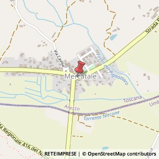 Mappa Via Giuseppe Mazzini, 52044 Mercatale di Cortona, AR, Italia, 52044 Cortona, Arezzo (Toscana)