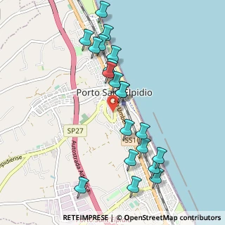 Mappa Via Elpidiense, 63821 Porto Sant'Elpidio FM, Italia (1.0795)