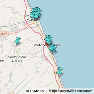 Mappa Via Elpidiense, 63821 Porto Sant'Elpidio FM, Italia (4.4255)
