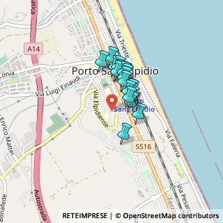 Mappa Via Elpidiense, 63821 Porto Sant'Elpidio FM, Italia (0.264)