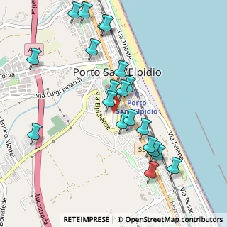 Mappa Via Elpidiense, 63821 Porto Sant'Elpidio FM, Italia (0.5405)