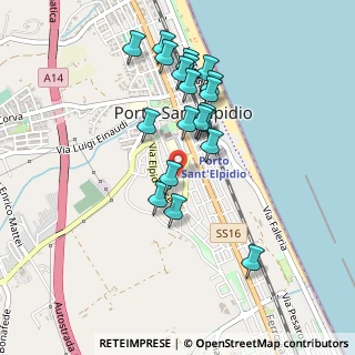 Mappa Via Elpidiense, 63821 Porto Sant'Elpidio FM, Italia (0.442)