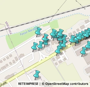 Mappa Via Bruno Tano, 62100 Sforzacosta MC, Italia (0.12963)