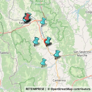 Mappa Via Umberto Iº, 62024 Matelica MC, Italia (8.37684)